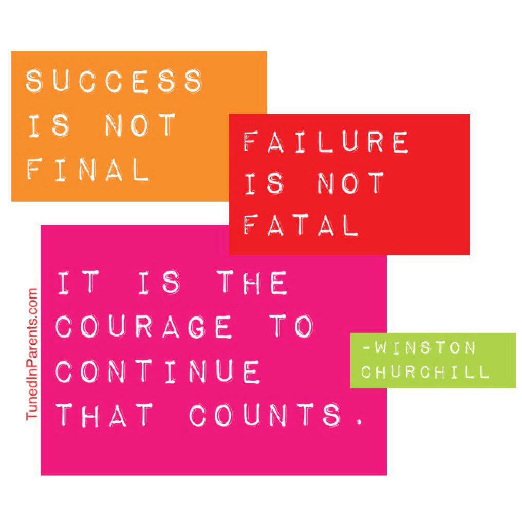 Failure Is Not Fatal