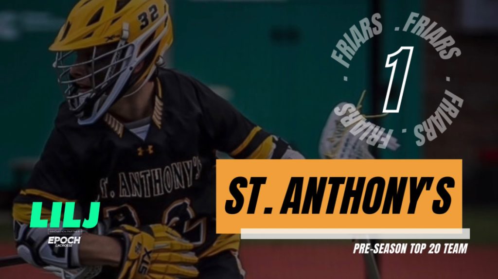 1st Ranked St. Anthony's Friars Team Preview
