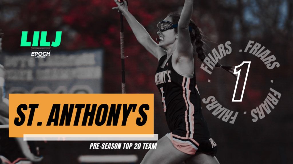 1st Ranked St. Anthony's Lady Friars Team Preview