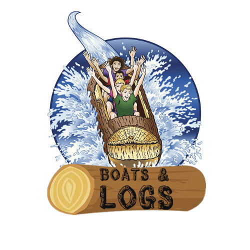 Boat and Logs