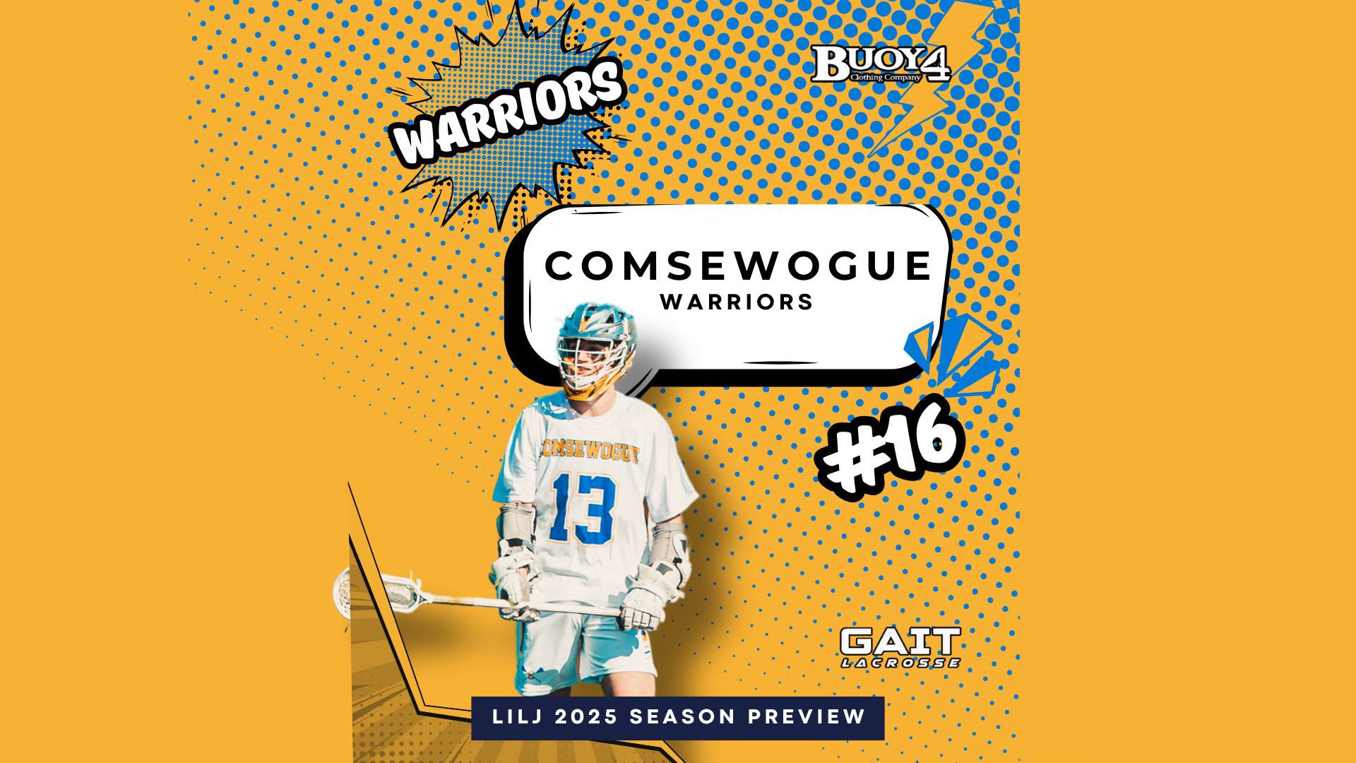 No. 16 Ranked Comsewogue Warriors Team Preview