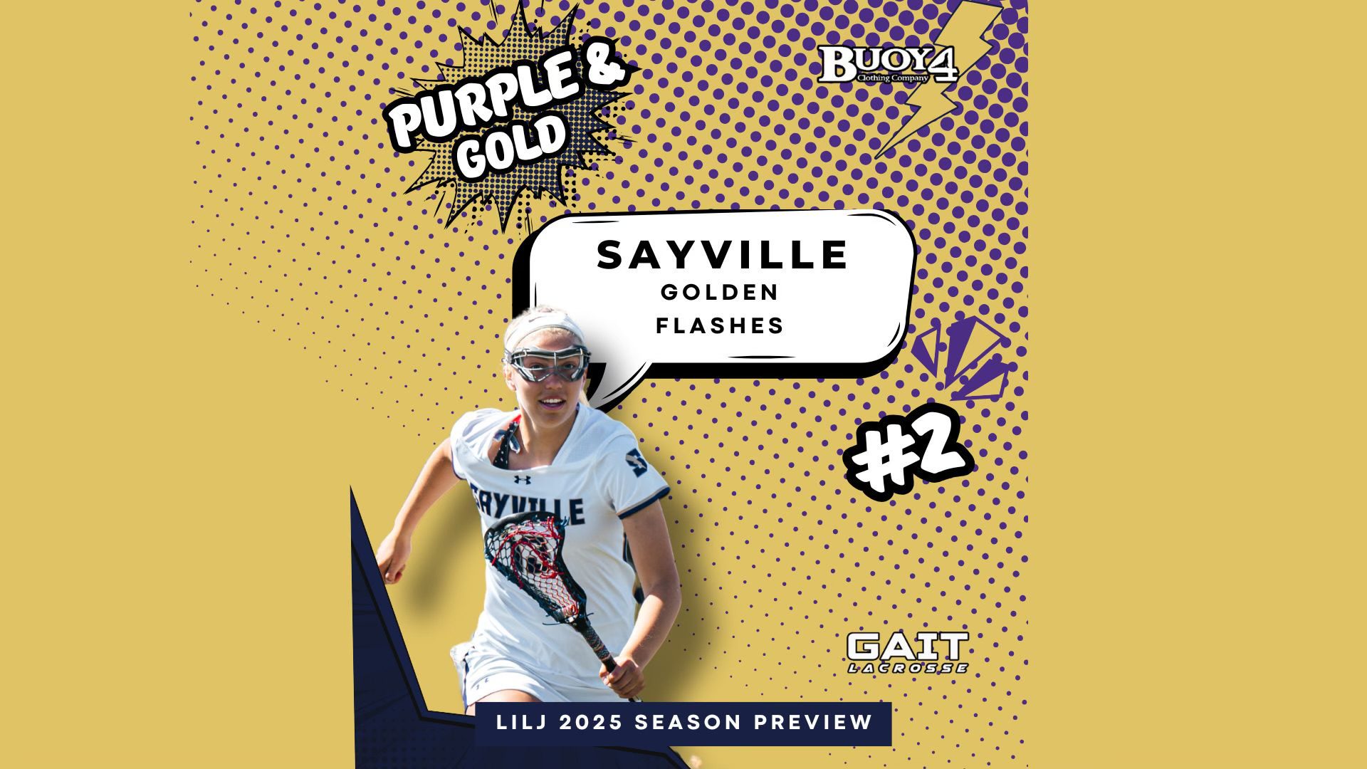 No. 2 Ranked Sayville Golden Flashes Team Preview