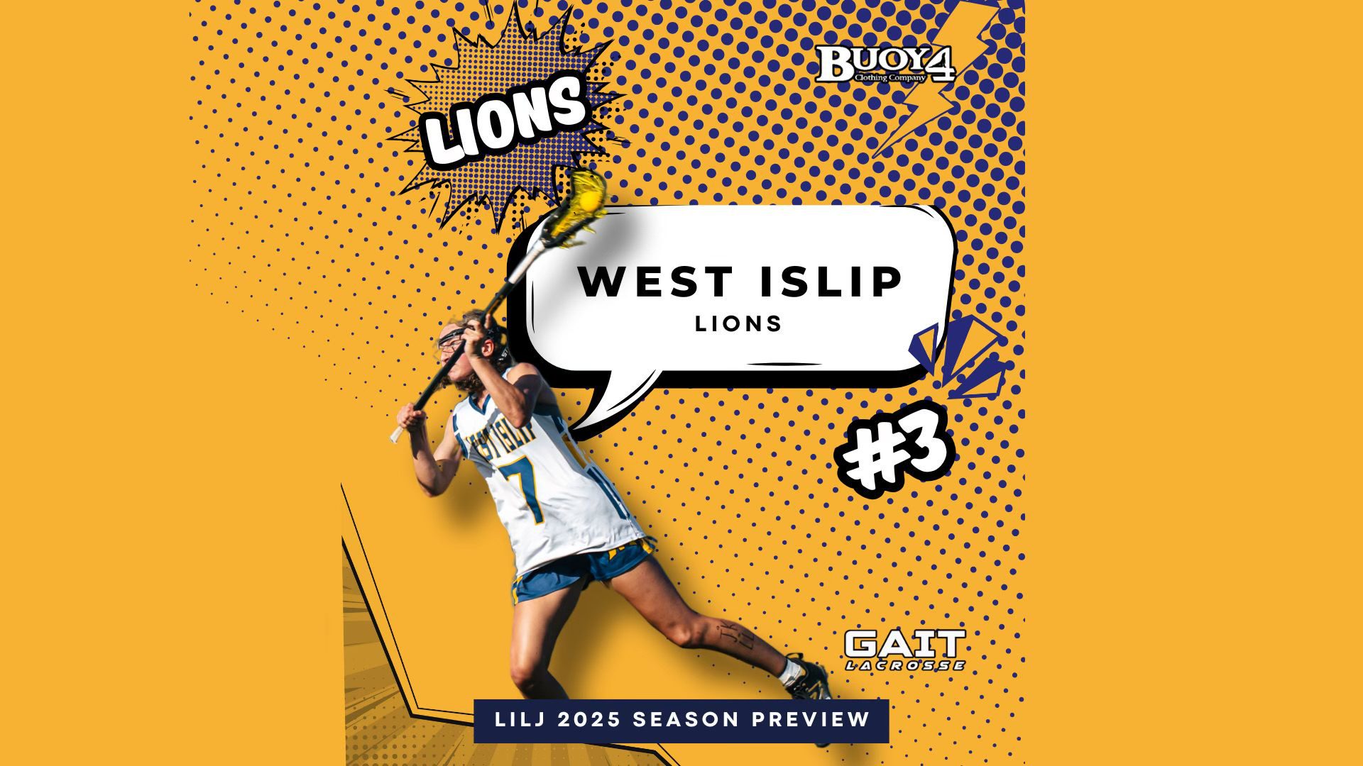 No. 3 Ranked West Islip Lions Team Preview
