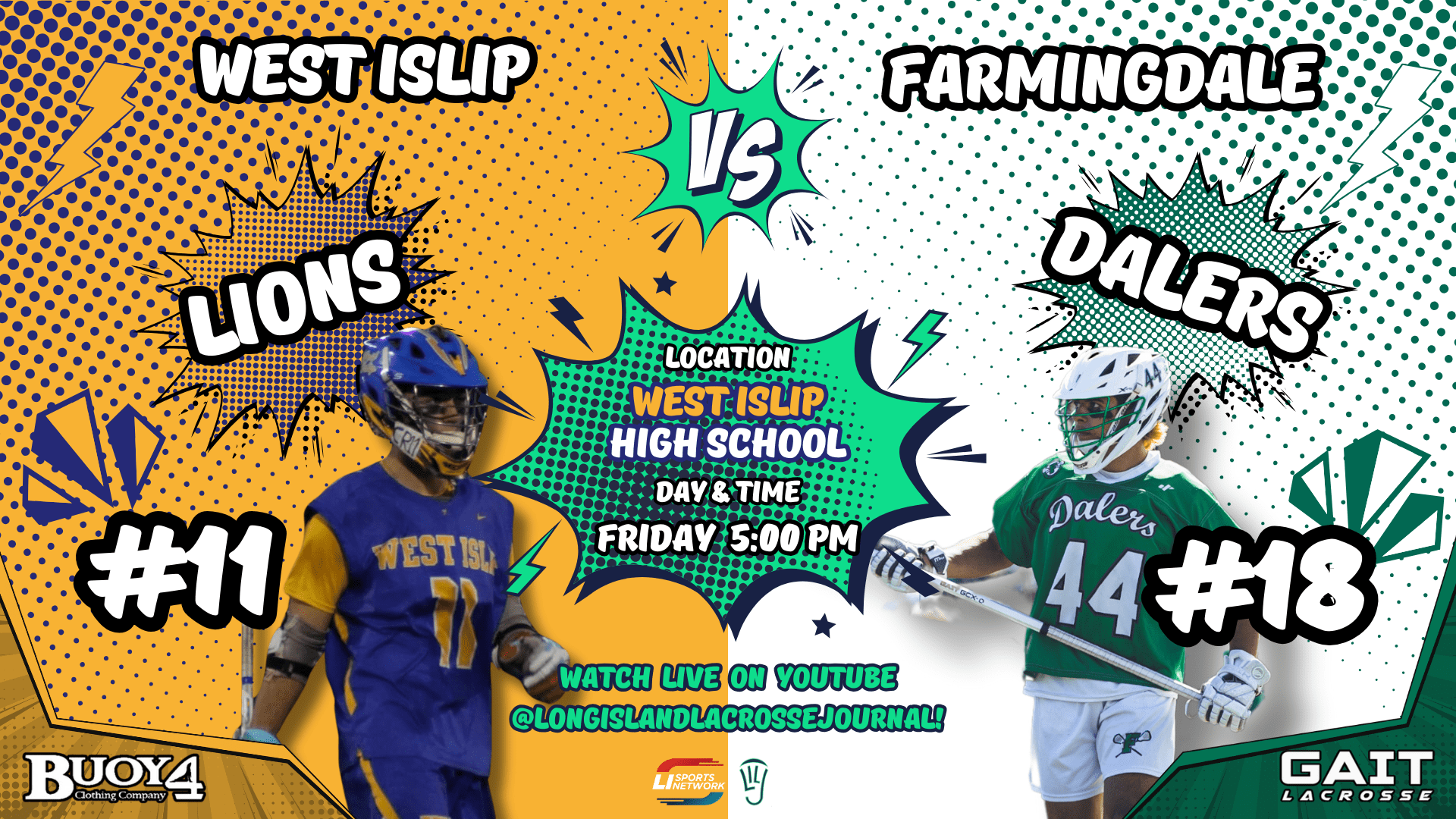 Game Preview: West Islip Lions vs. Farmingdale Dalers- A Game to Watch