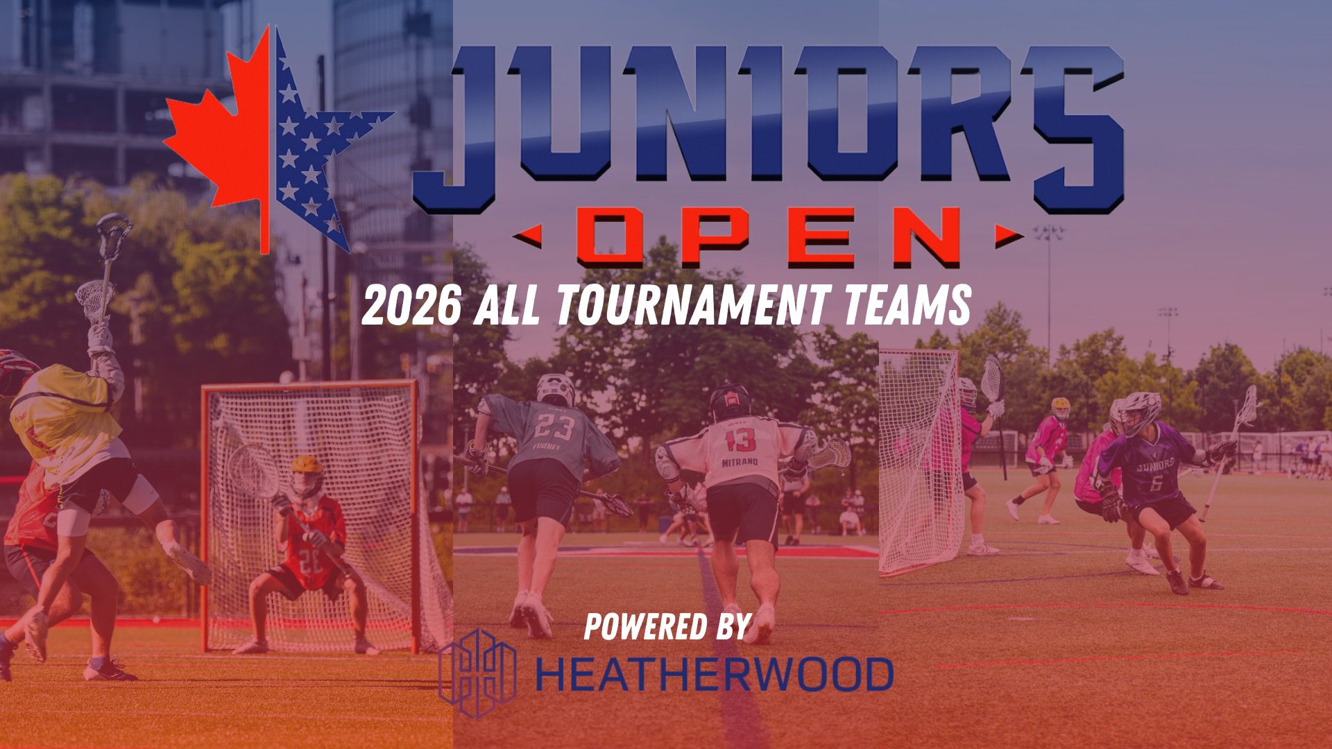 Juniors Open Boys 2026 All-Tournament Teams presented by Heatherwood Communities