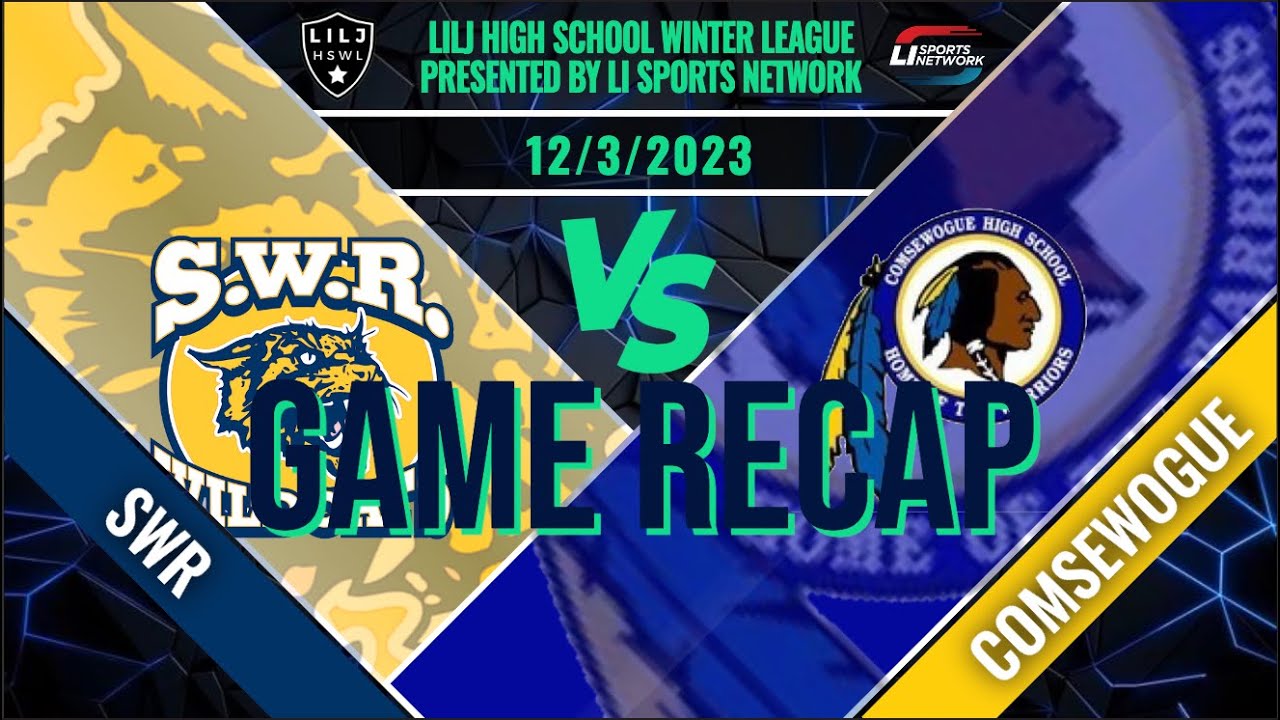 Shoreham Wading River Outplays Comsewogue in LILJ Winter League Match