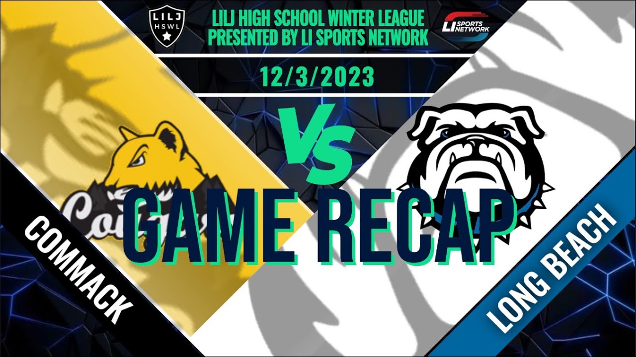 Long Beach Narrowly Defeats Commack in Week 1 Winter League Match