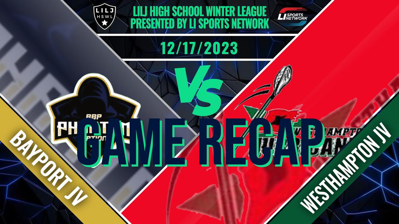 Bayport JV Earns Top Seed in JV Bracket With Win Over Westhampton JV