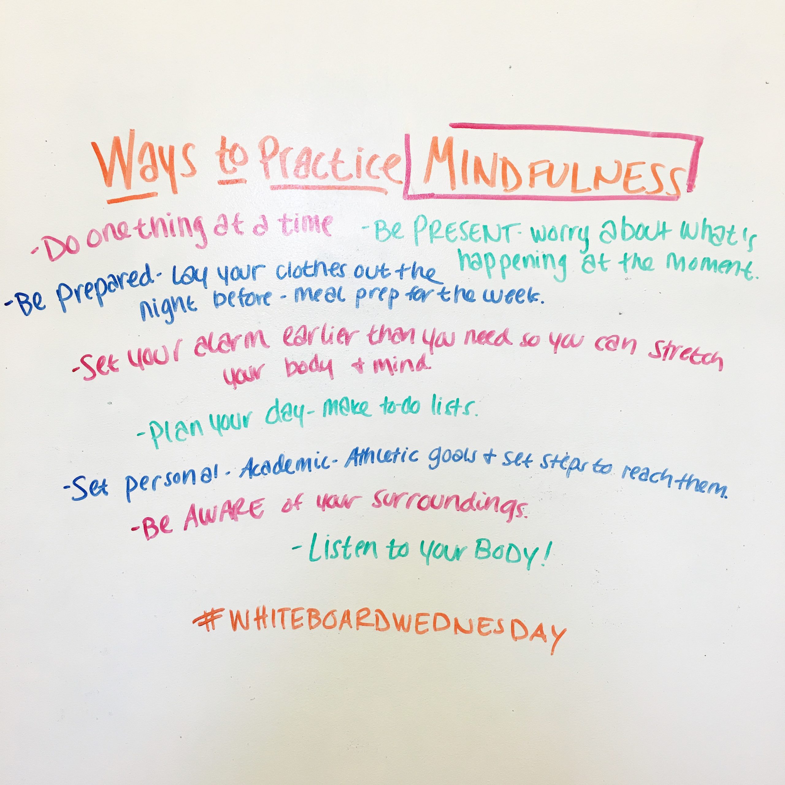 The Practice of Mindfulness