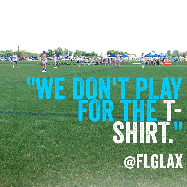 We Don’t Play for the T-Shirt