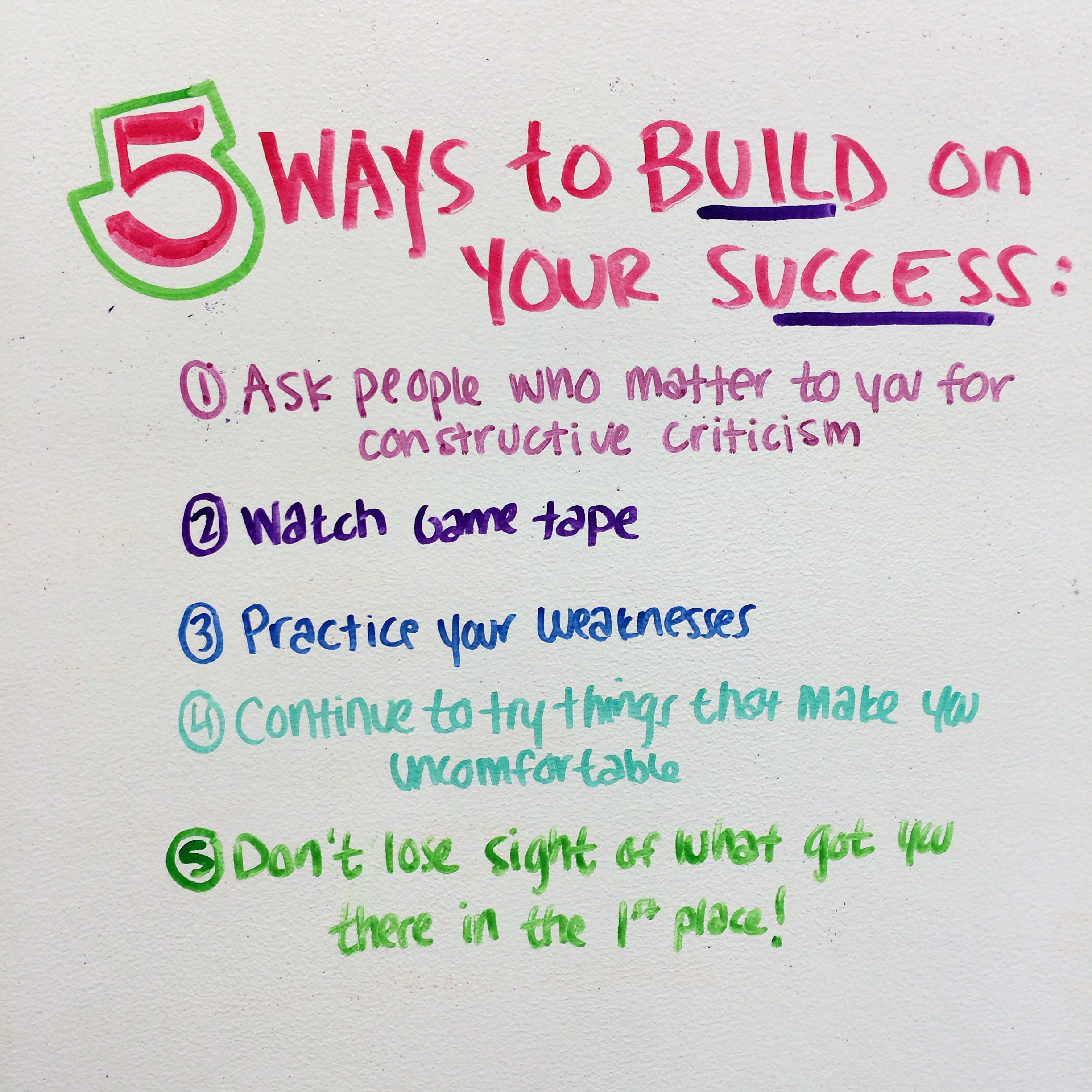 Build On Your Success