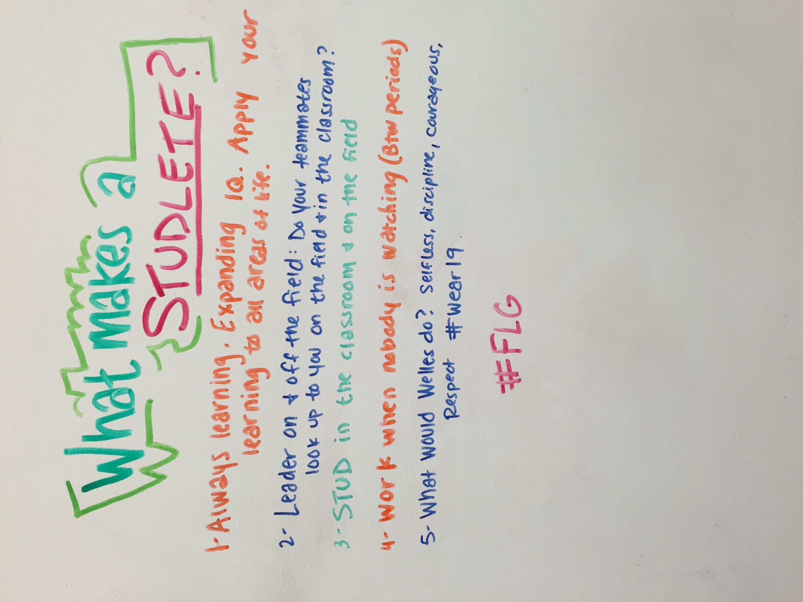 What Makes a STUDLETE